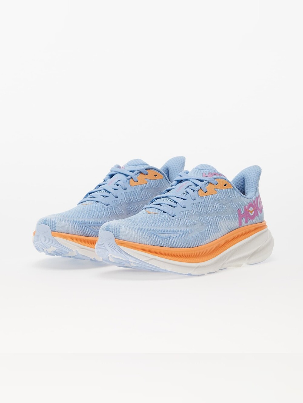 HOKA 8.5 Women's Clifton 9 Airy Blue / Ice Water
